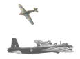 A world war 2 bomber and fighter.