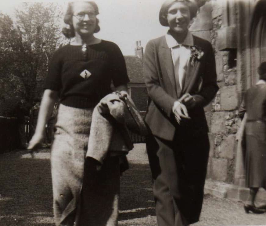Edna and Rene Haydon in 1920