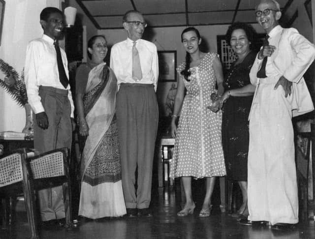 Christine's dad, George Whitehead, in 1958 Columbo Ceylon (now Sri Lanka). 