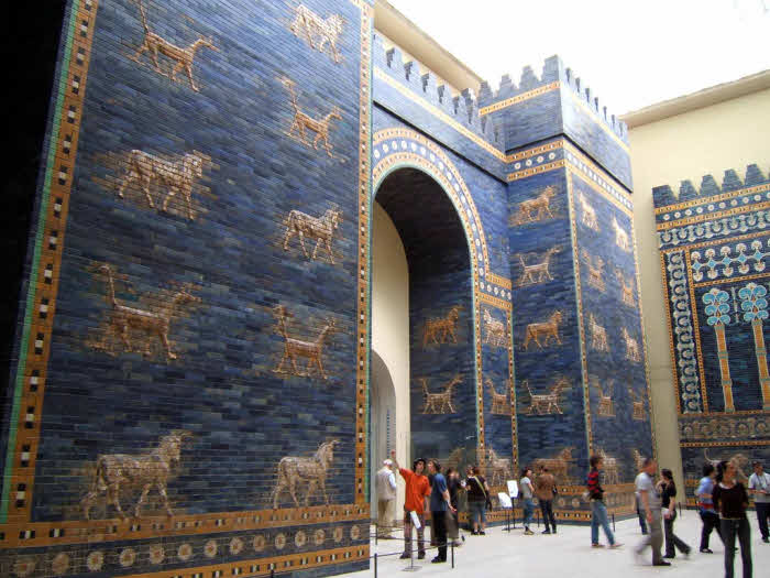 Ishtar Gate at Berlin Museum.