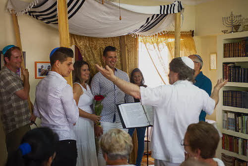 Jewish wedding. Ready to meet God?