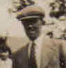 Man in a cap. 1930s school playground