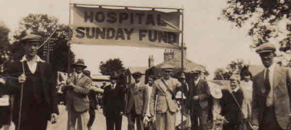 Hospital Sunday Fund Parade. Earith parades 1936 to 1960.