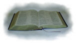 An open Bible.