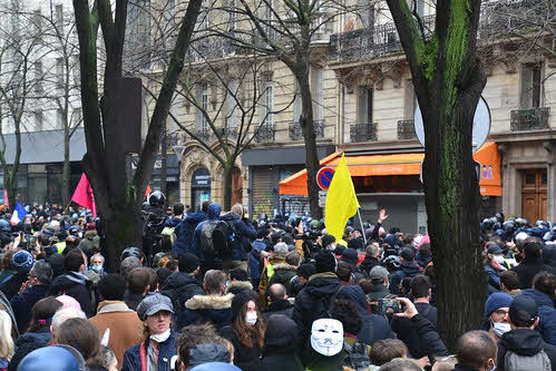 A demonstration in France
