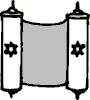 The Torah - a scroll.